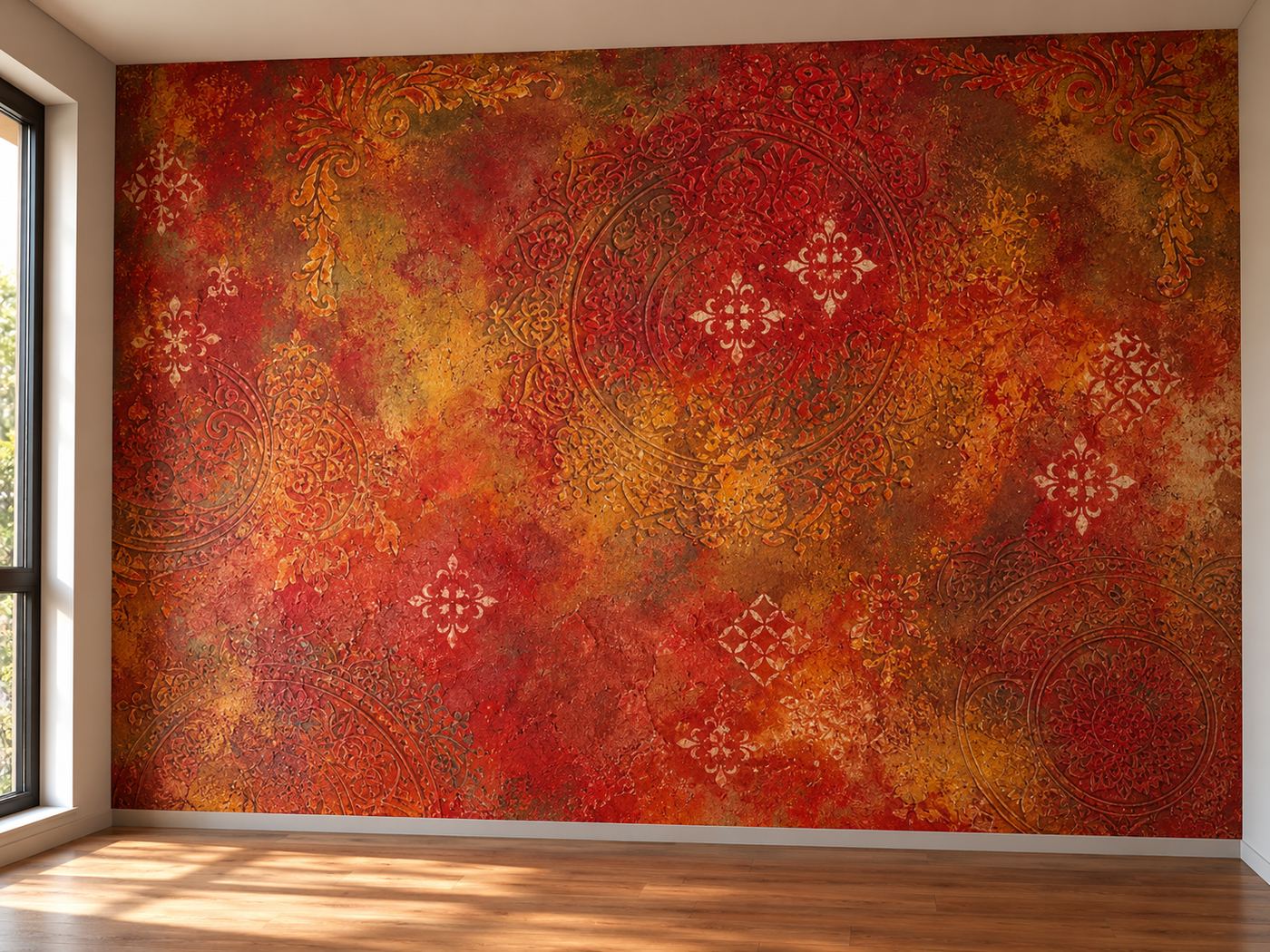 Ohnivá mandala